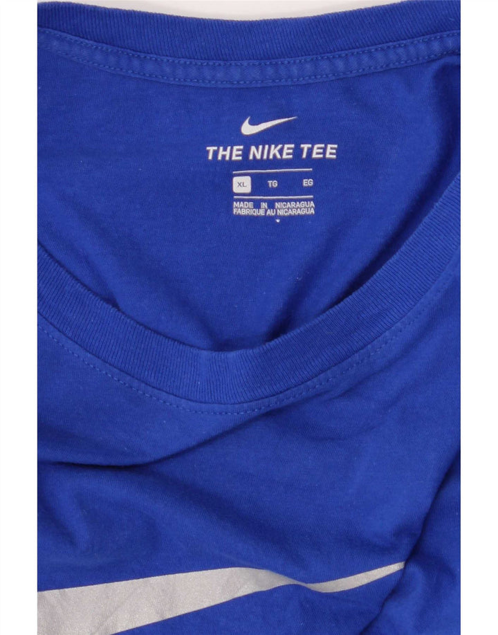 Ανδρικό γραφικό μπλουζάκι Nike XL Μπλε