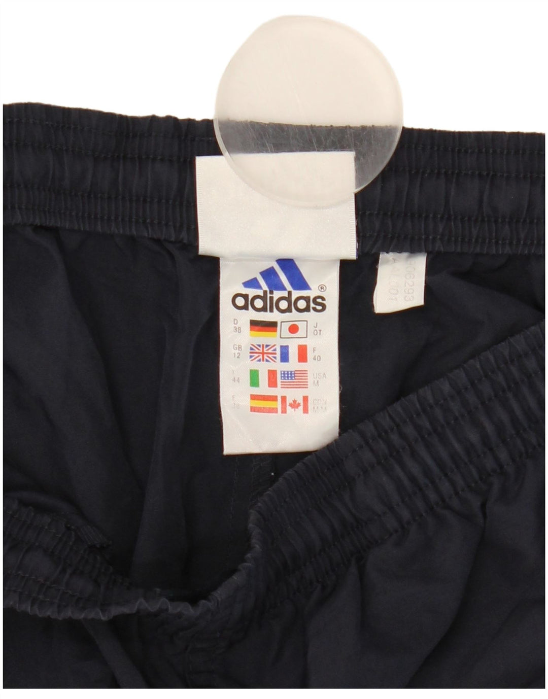 Γυναικείο αθλητικό σορτς Adidas UK 12 Medium Navy Blue Polyester