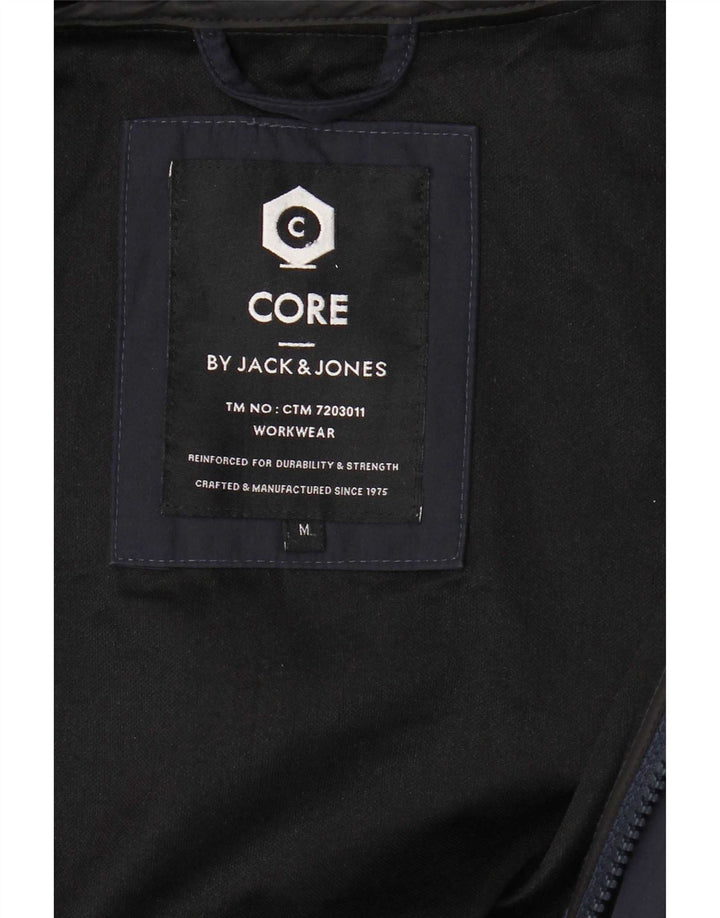 Jack & Jones Ανδρικό μπουφάν με κουκούλα Bomber UK 38 Medium Navy Blue