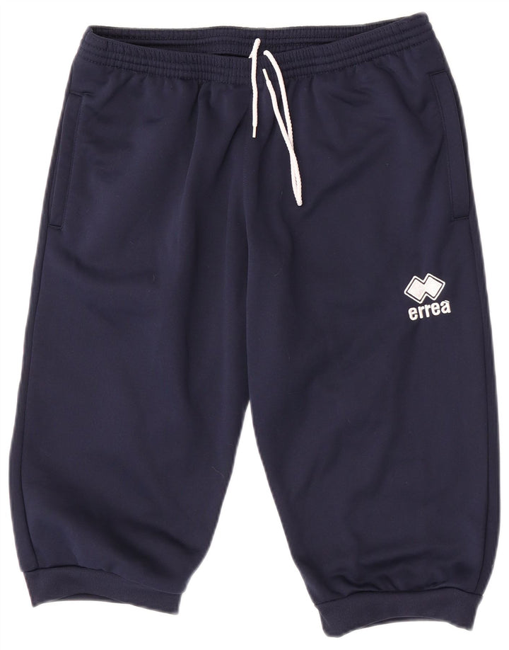 Errea Γυναικείο αθλητικό σορτς UK 14 Large Navy Blue Polyester