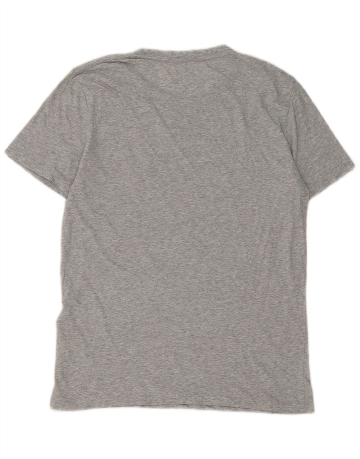 Ανδρικό T-Shirt All Saints Τοπ μεσαίου γκρι βαμβακερό