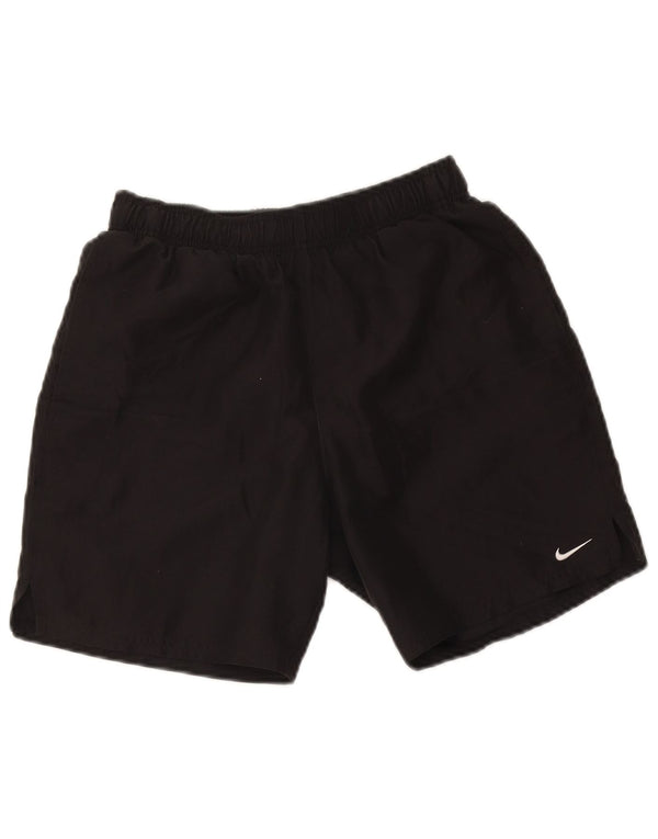 Ανδρικό αθλητικό σορτς Nike, μικρό μαύρο πολυεστέρα