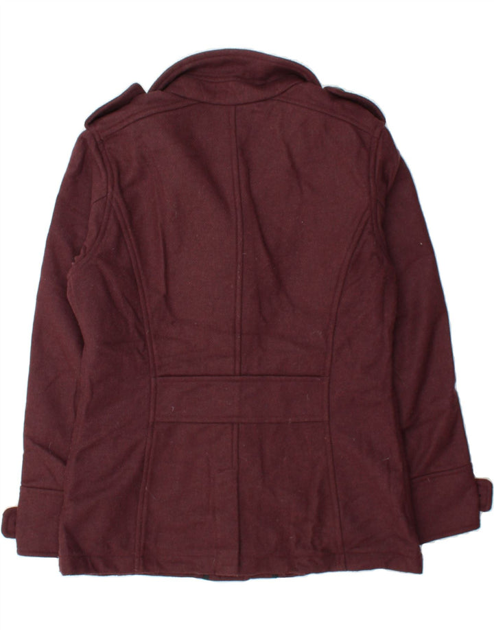 MOUNTAIN EQUIPMENT Womens Overcoat UK 16 Large Maroon Polyester Vintage Mountain Equipment and Second-Hand Mountain Equipment from Messina Hembry 