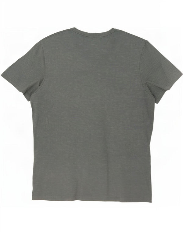 Jack & Jones Ανδρικό T-Shirt Top 2XL Blue Flecked Cotton