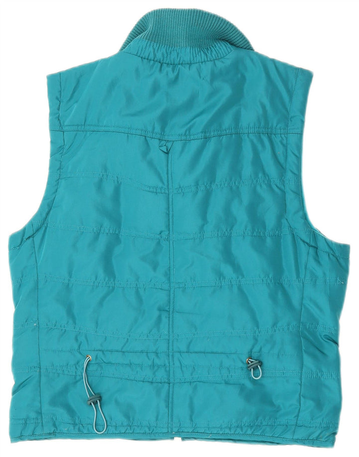 SASHA Γυναικείο Oversized padded Gilet UK 8 Small Blue Polyester