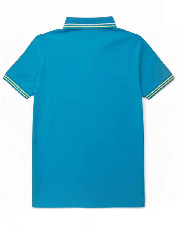 Lotto Mens Life's Polo Shirt XL Μπλε ριγέ