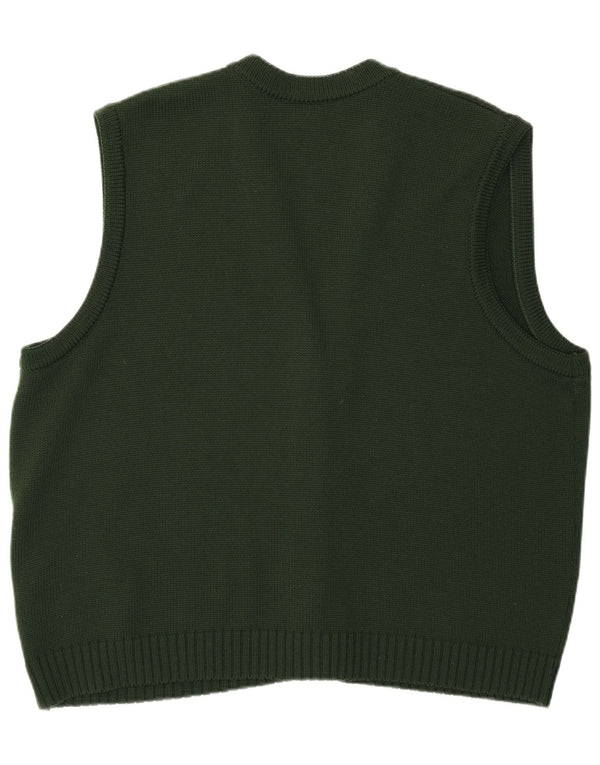 Aspa Γυναικείο Αμάνικο Ζακέτα πουλόβερ EU 46 XL Πράσινο Πολυακρυλικό