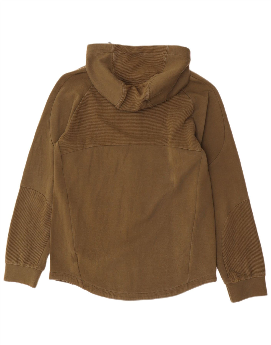 Ανδρικό πουλόβερ με κουκούλα με φερμουάρ Puma, μεσαίο χακί