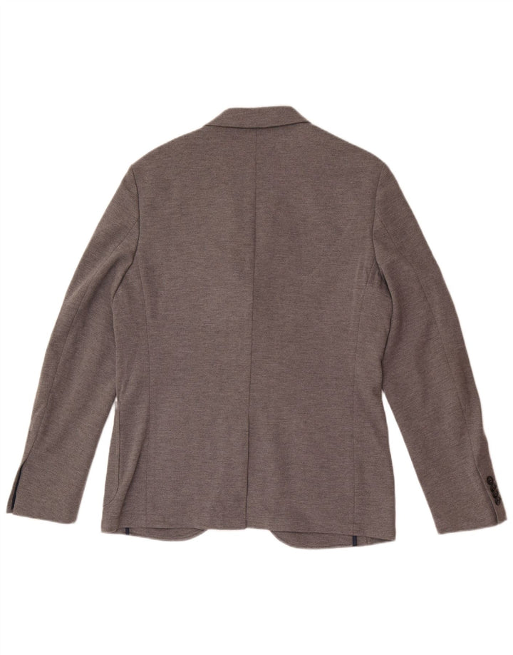 Jack Wills Ανδρικό σακάκι 2 κουμπιών UK 38 Medium Grey Polyester Classic