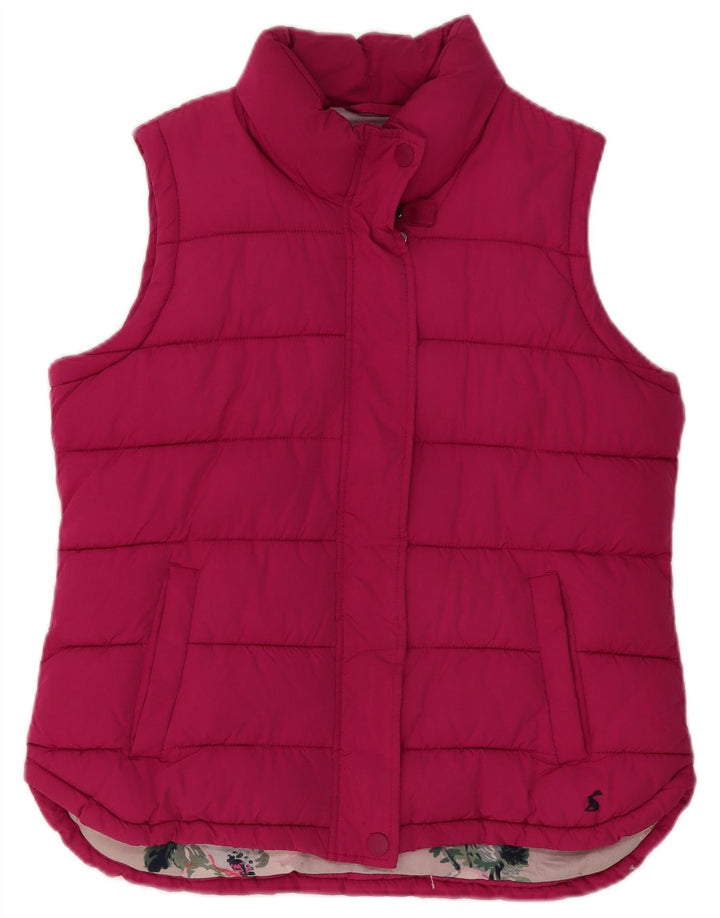 Joules Γυναικείο Gilet UK 14 Large Pink Polyester