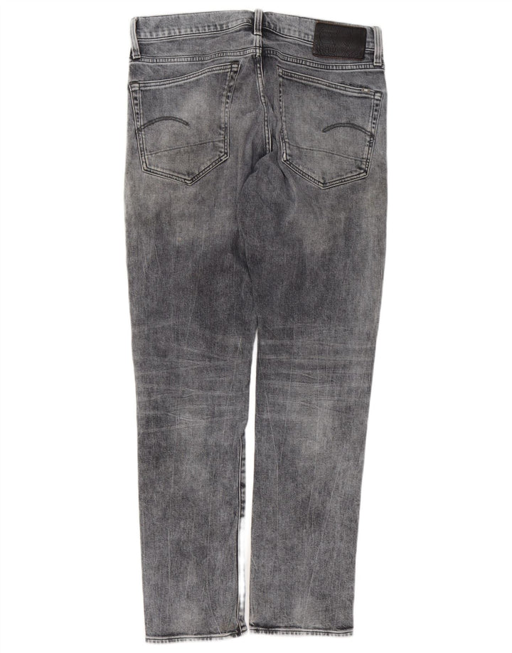 G-STAR Ανδρικό 3301 Τζιν κανονικό κωνικό W33 L32 Γκρι βαμβακερό