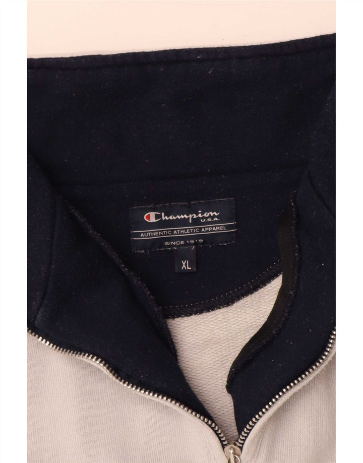 Ανδρικό φούτερ Champion με φερμουάρ Jumper XL Grey