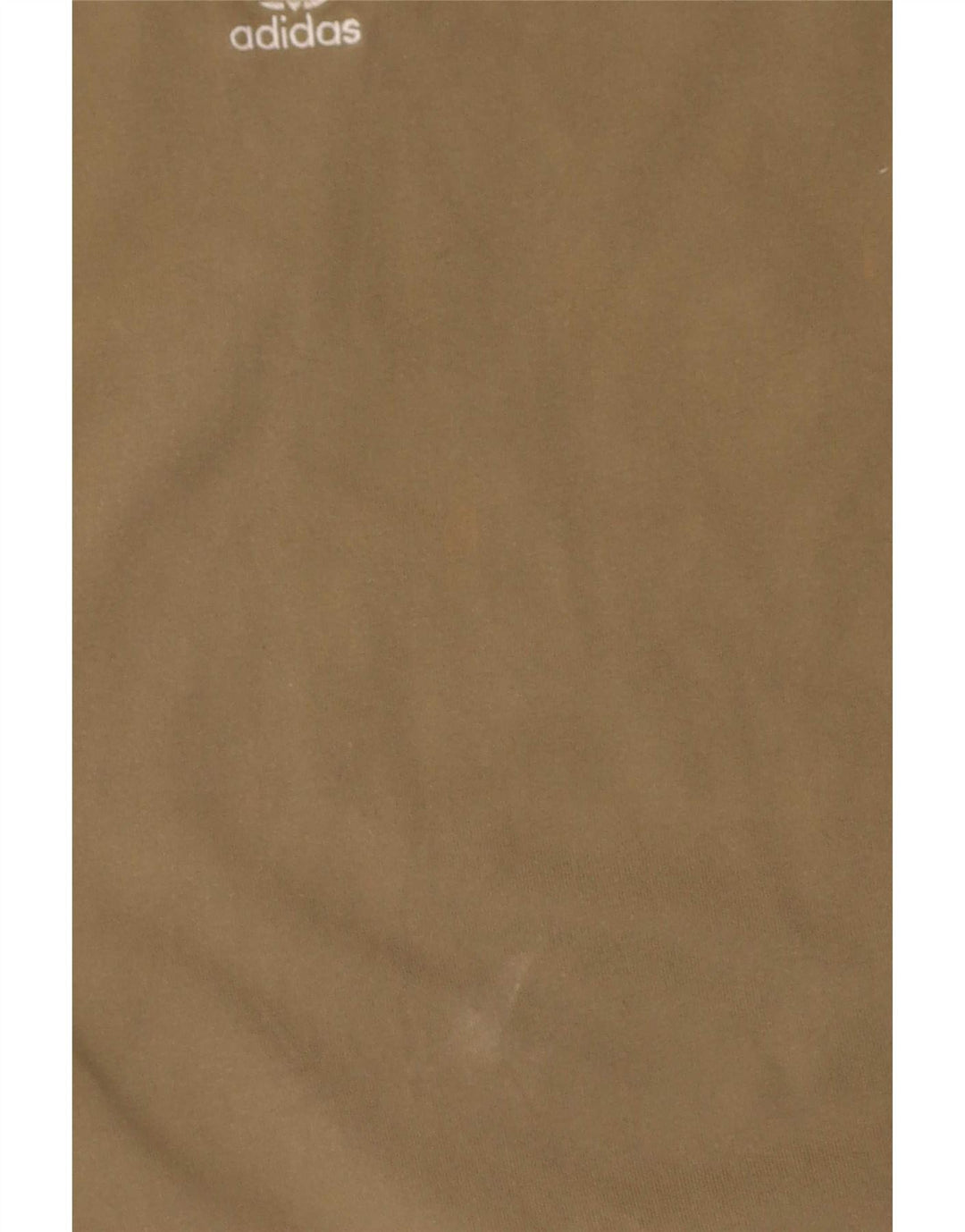 Adidas Γυναικείο T-Shirt Top UK 14 Medium Khaki Βαμβάκι