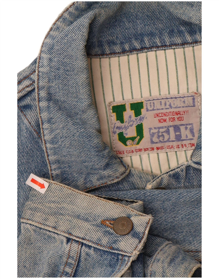 Ανδρικό τζιν μπουφάν UNIFORM UK 38 Medium Blue