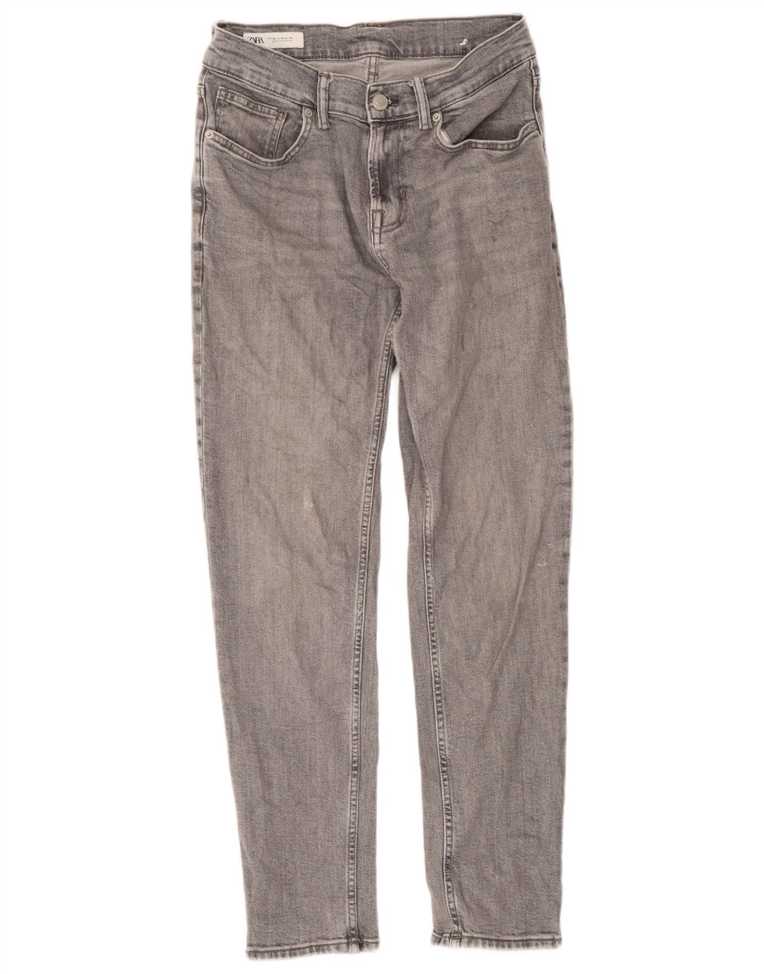 Zara Ανδρικό Slim Jeans EU 38 Small W30 L29 Γκρι βαμβακερό