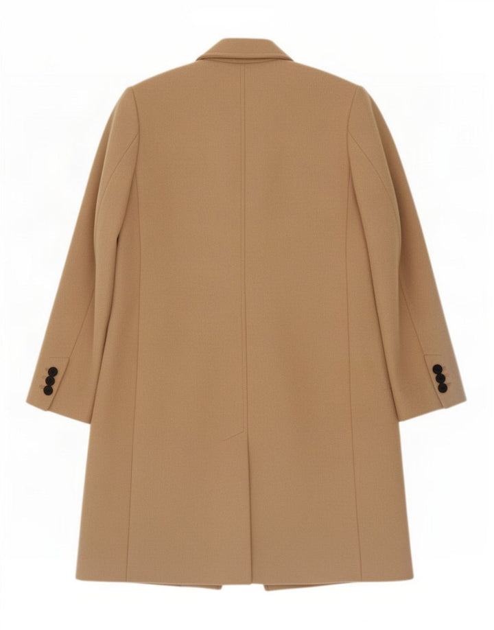 Zara Γυναικείο Πανωφόρι UK 6 XS Μπεζ Πολυεστέρας