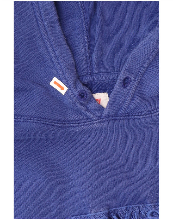 Ανδρικό γραφικό κουκούλα Levi's, μεσαίο μπλε βαμβακερό