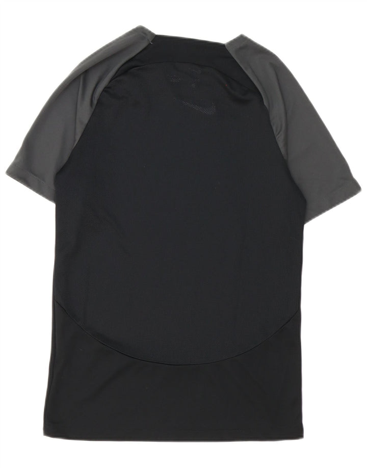 Ανδρικό γραφικό μπλουζάκι Nike Dri Fit Top Small Black Colorblock Πολυεστέρας