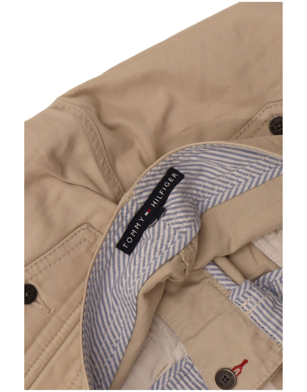 Tommy Hilfiger Γυναικείο Bootcut Casual Παντελόνι W34 L28 Beige