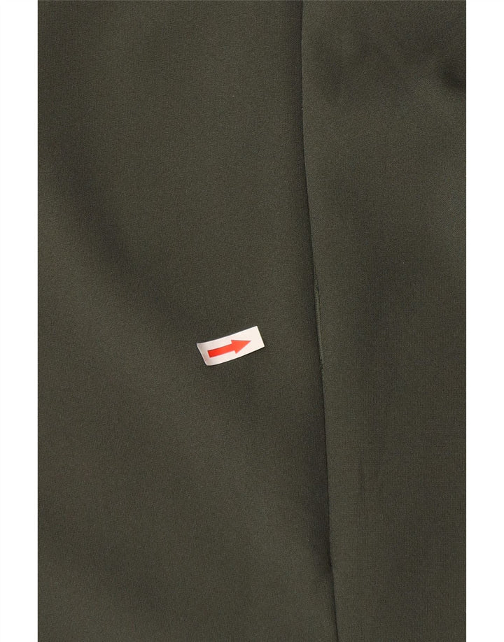 Zara Γυναικείο Αμάνικο Φόρεμα UK 12 Medium Khaki Polyester