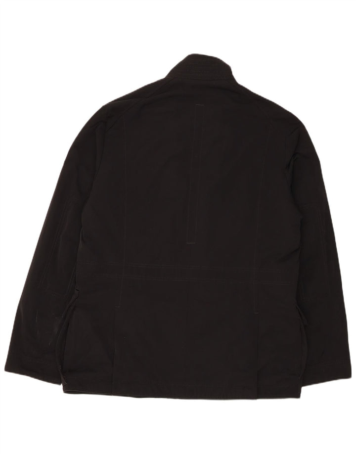 Hugo Boss Mens Utility Jacket IT 50 Large Black Polyester