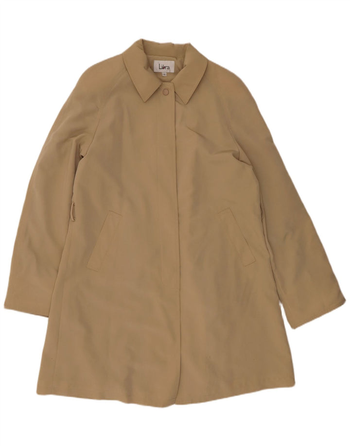 Libra Γυναικείο Παλτό US 12 Large Beige Polyester