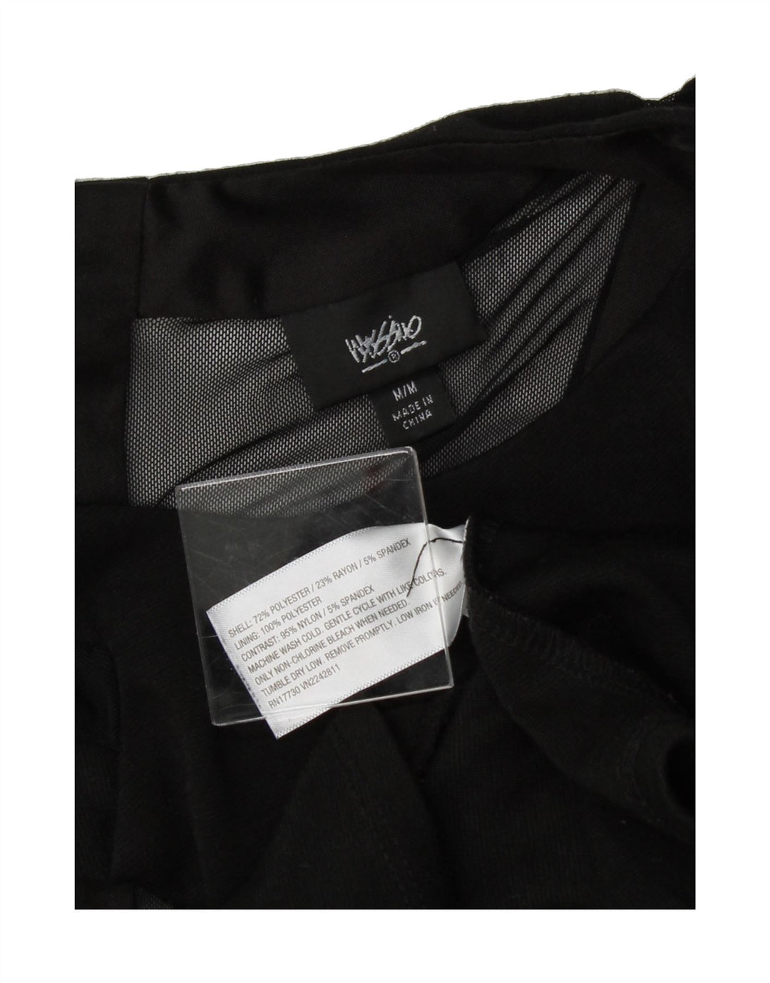 MOSSIMO Womens Sleeveless Blouse Top UK 12 Medium Black Polyester Vintage Mossimo and Second-Hand Mossimo from Messina Hembry 