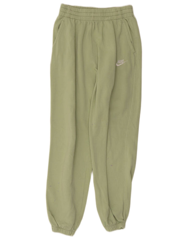 Παντελόνι αθλητικής φόρμας Nike Boys Joggers 12-13 ετών Μεγάλο πράσινο βαμβακερό