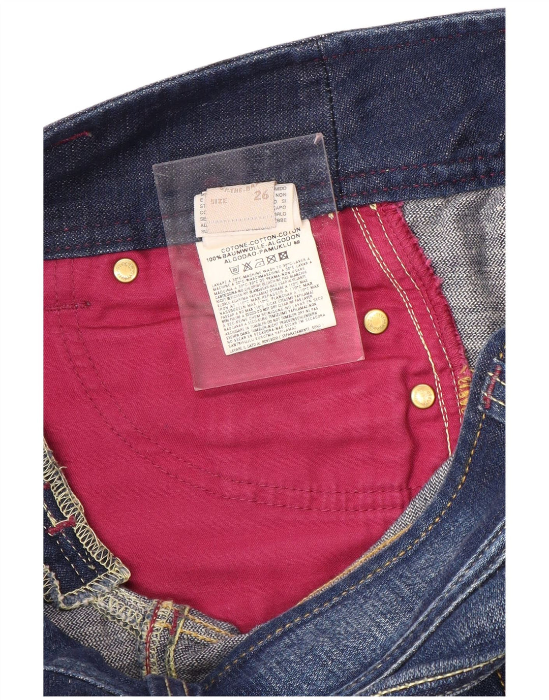 Γυναικείο τζιν DIESEL Bootcut W26 L29 Μπλε βαμβακερό