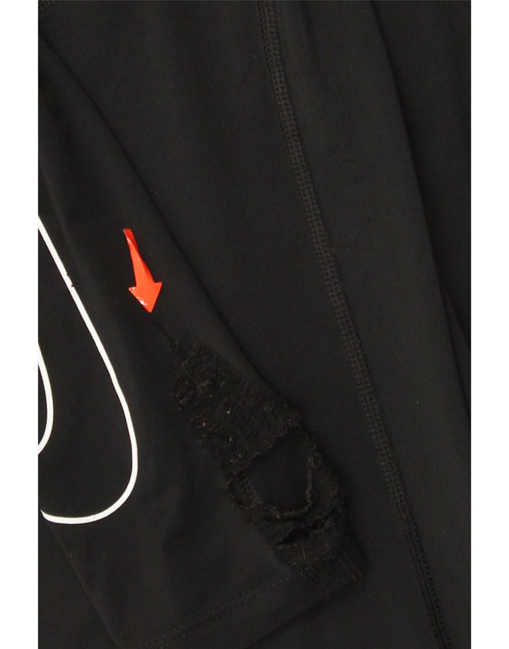 Μακρυμάνικο μεσαίο μαύρο πολυεστέρας Nike Mens Dri Fit Graphic Top