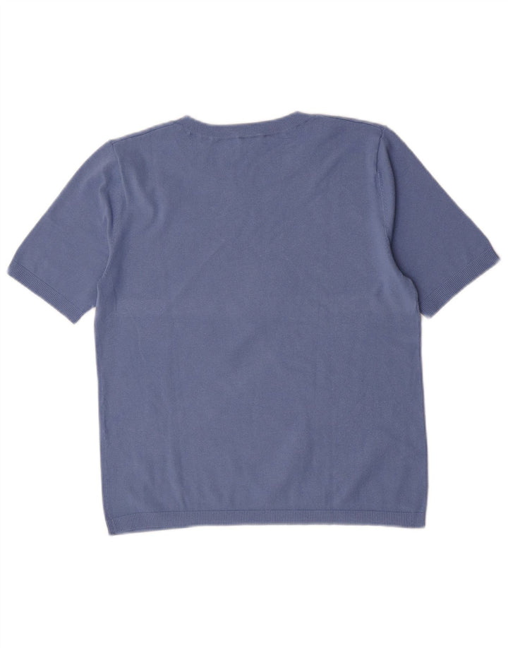 Marella Γυναικεία Μπλούζα EMME Top UK 10 Small Blue