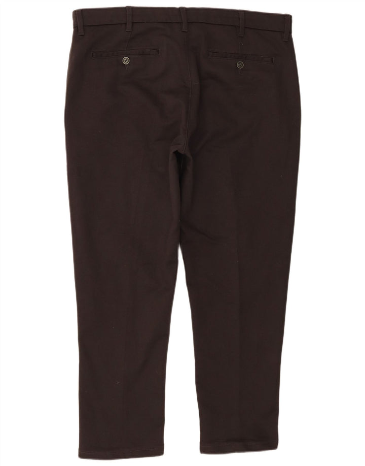 Ανδρικό παντελόνι Chino Marks & Spencer W38 L29 Γκρι βαμβακερό