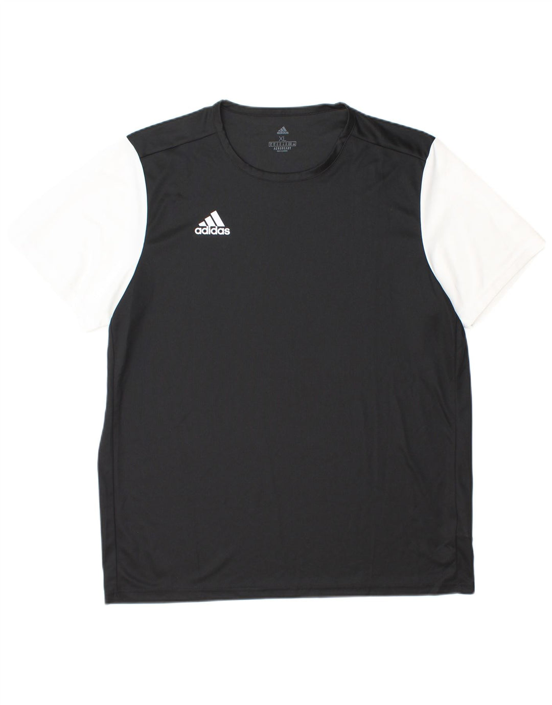 Adidas Ανδρικό T-Shirt Aeroready Top XL Μαύρο Colourblock Πολυεστέρας