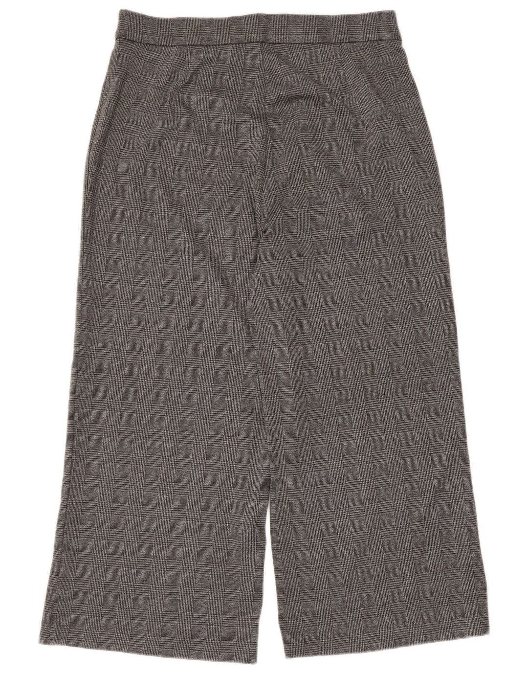 Marks & Spencer Γυναικείο Cropped Παντελόνι UK 16 Large W34 L24 Grey Check