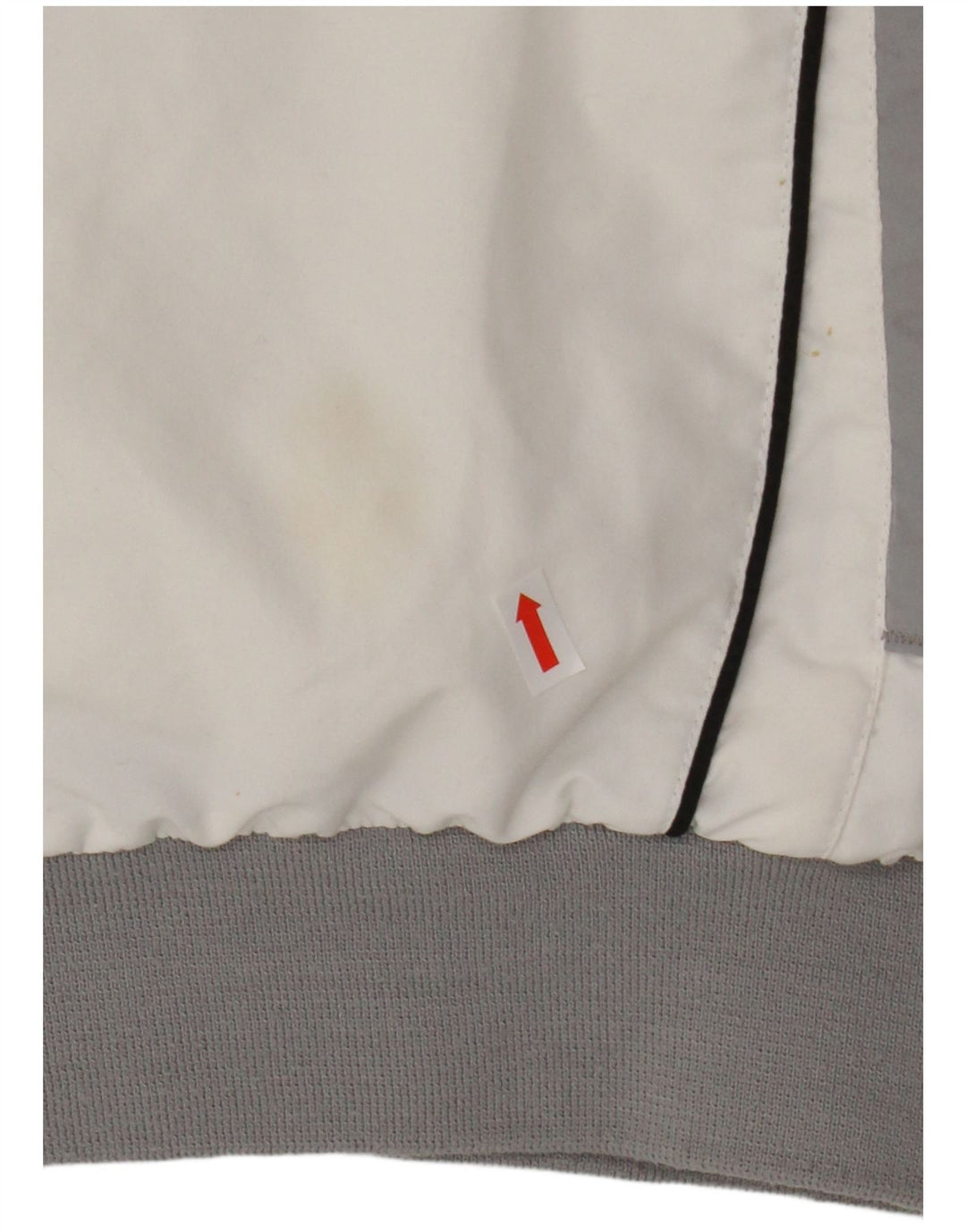 Ανδρική αθλητική φόρμα CHAMPION Μπουφάν με μεγάλο λευκό χρώμα πολυεστέρα