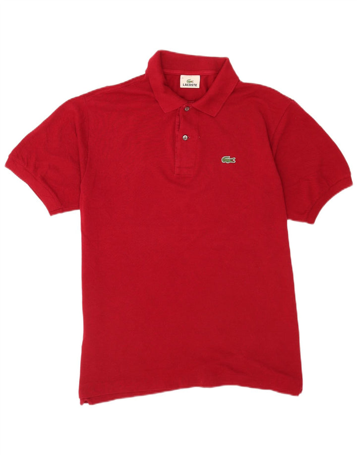Ανδρικό πουκάμισο πόλο Lacoste, μέγεθος 5, μεγάλο κόκκινο βαμβακερό