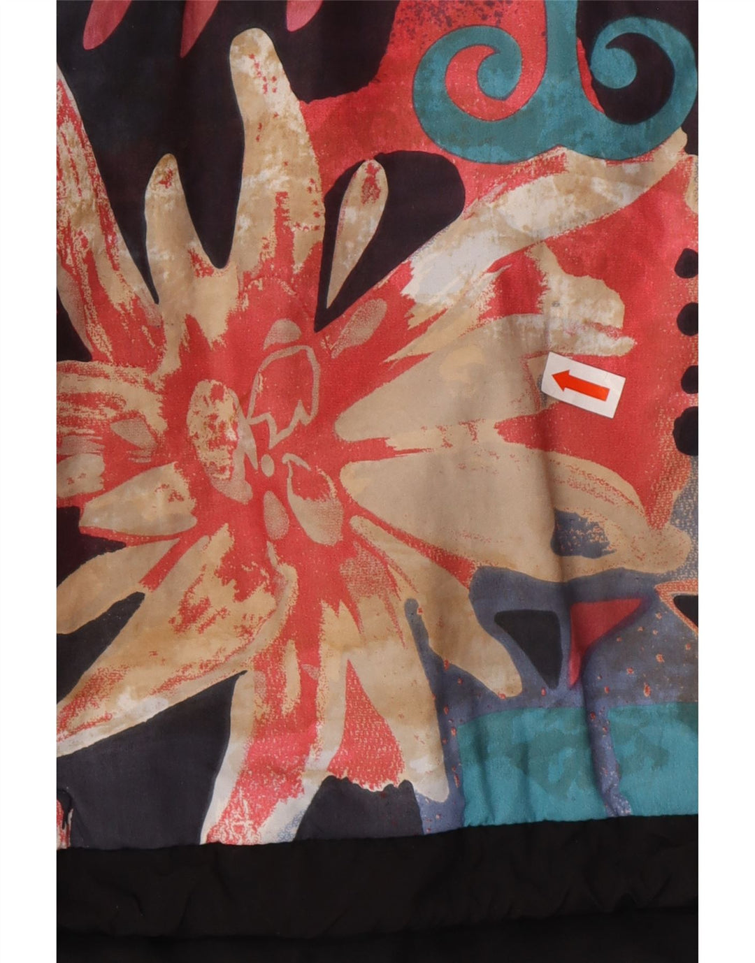 MAIER Ανδρικό πουλόβερ Oversized Windbreaker Jacket UK 6 XS Black Floral