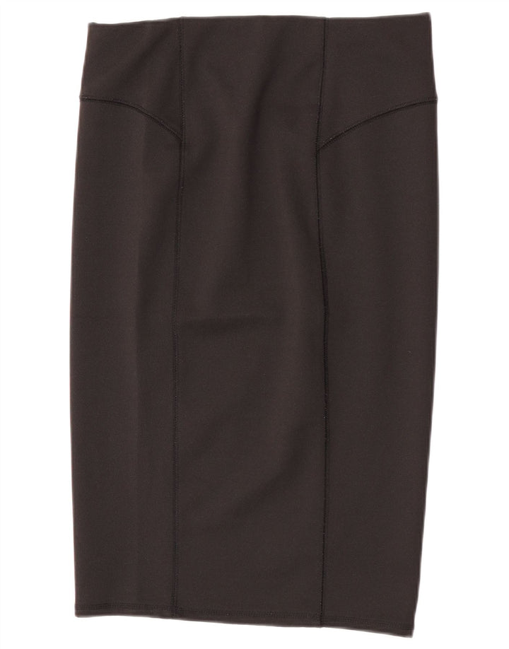 Zara Γυναικεία Pencil Φούστα Μεγάλη W30 Μαύρη Πολυεστέρας