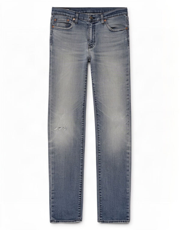 Levi's Mens 511 Distressed Slim Jeans W34 L36 Blue Cotton