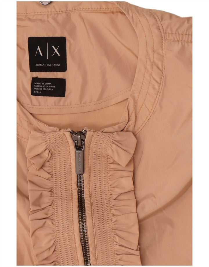 Armani Exchange Γυναικείο Μπουφάν UK 10 Small Pink Polyester