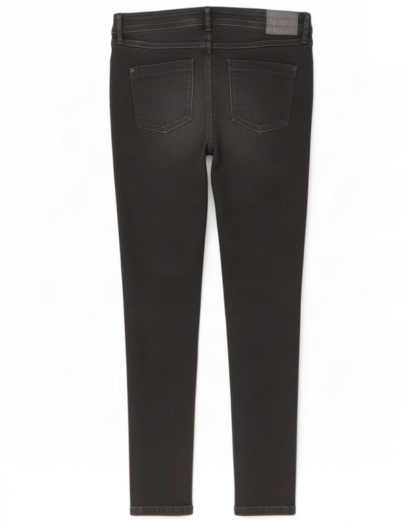 Zara Γυναικείο Ζ1975 Skinny Jeans EU 42 Large W32 L28 Μαύρο