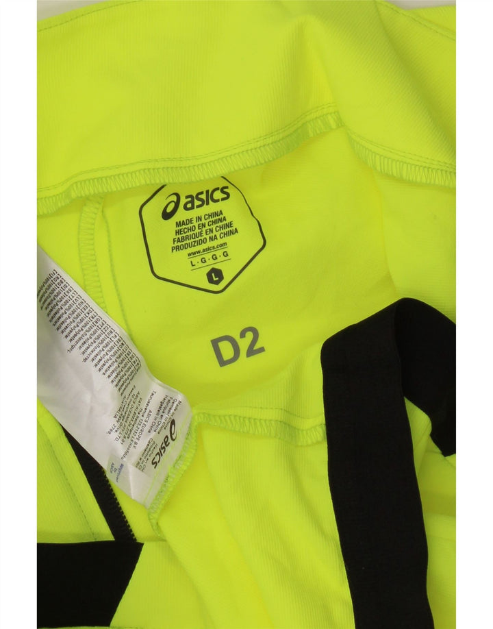 Ανδρική Αμάνικη αθλητική φόρμα Asics Top Jacket Large Green Colourblock