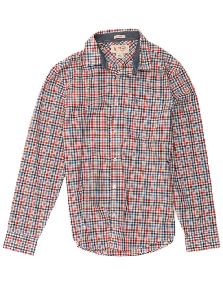 Πουκάμισο Penguin Mens Heritage Slim Fit Medium πολύχρωμο βαμβακερό