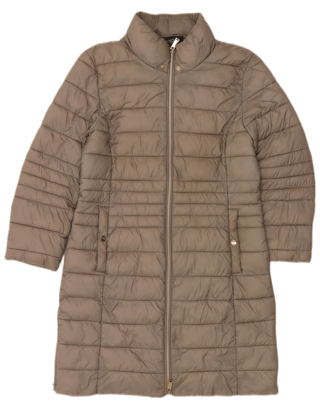 ESPRIT Γυναικείο παλτό με επένδυση UK 10 Small Beige Polyamide