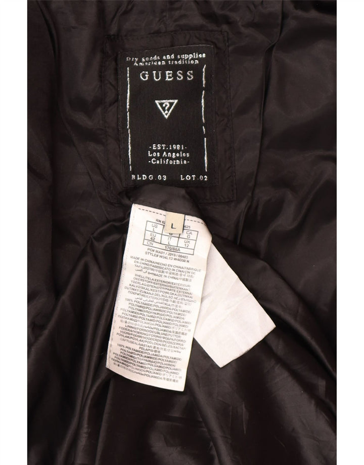 Guess Γυναικείο παλτό UK 12 Medium Black Polyamide