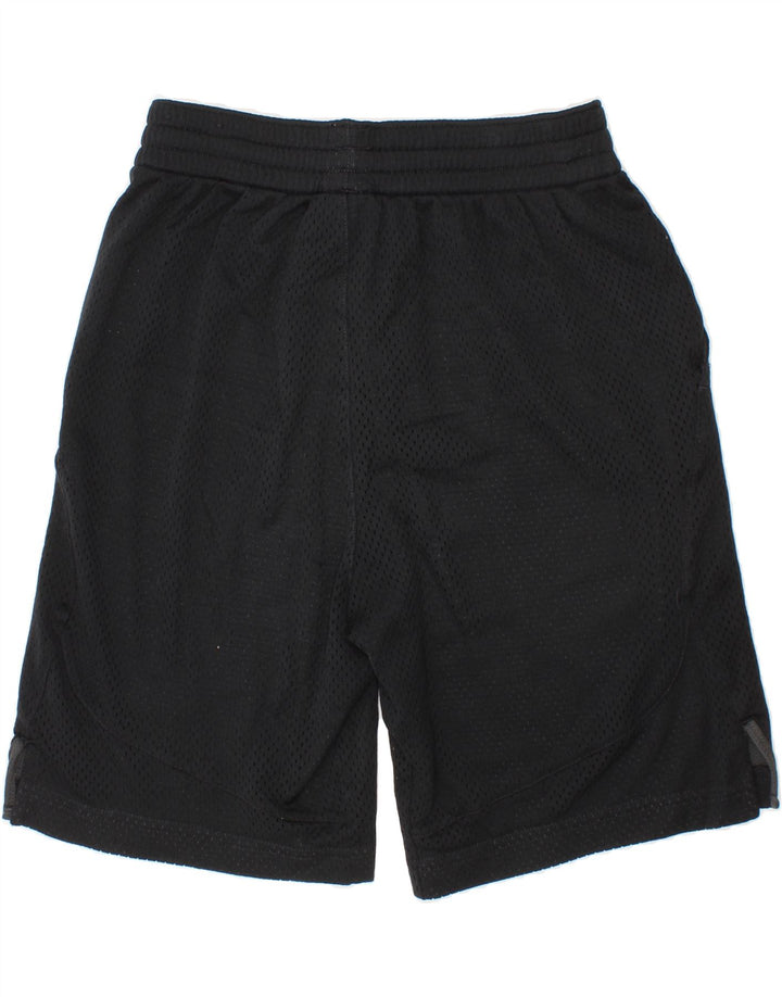 NIKE Boys Dri Fit Graphic Sport Shorts 10-11 Years Medium Black Polyester Vintage Nike and Second-Hand Nike from Messina Hembry 
