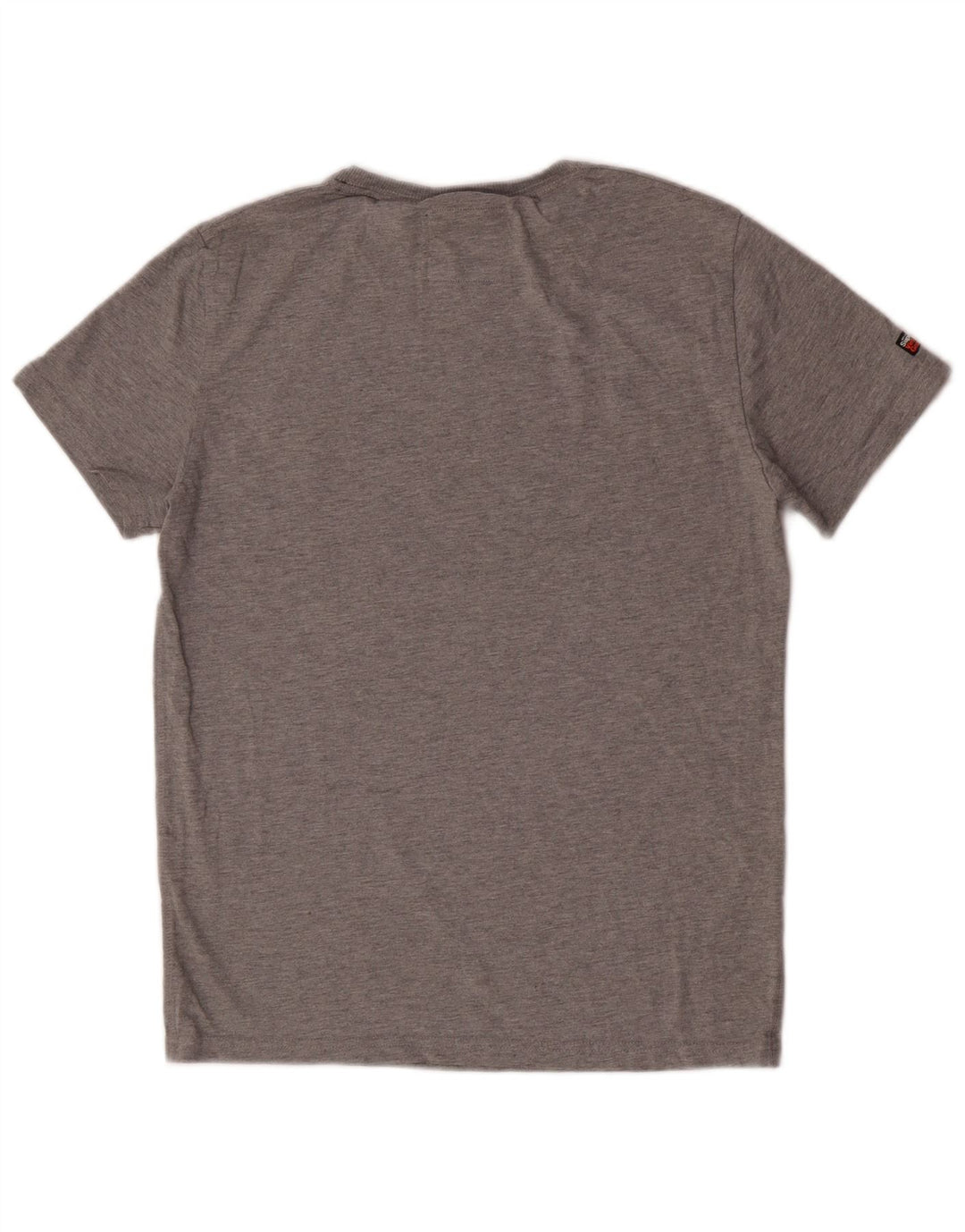 Superdry Ανδρικό T-Shirt Extra Slim γραφικό Τοπ μεγάλο γκρι βαμβακερό
