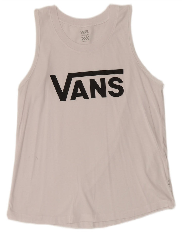 Γυναικείο γραφικό γιλέκο VANS Top UK 12 Medium White