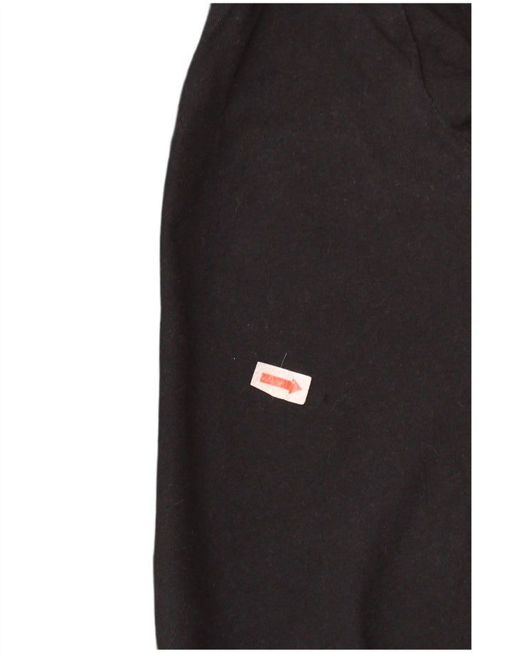 Γυναικείο γραφικό μπλουζάκι ADIDAS Top UK 8/10 Μικρό μαύρο βαμβακερό