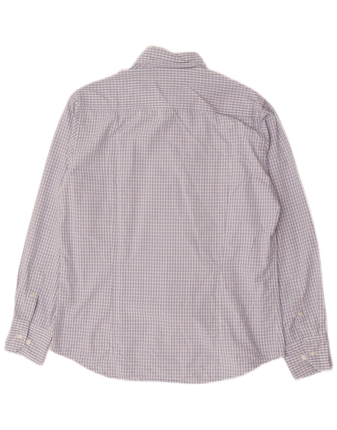 Ανδρικό πουκάμισο KAPPA μεγάλο μπλε βαμβακερό Gingham